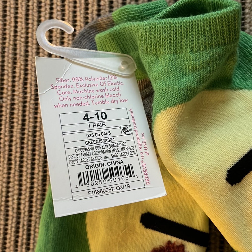 Low Cut Sloth Socks - Picture 2 of 3